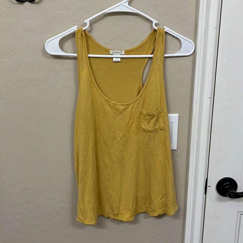 Fall color tank top